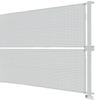 装配式冲孔围挡 2500mm*2000mm*0.7mm柱80*1.2mm