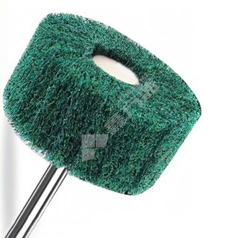 锋耐 圆形 绿色不夹砂带柄磨头 40*25*6mm 180目 百洁布