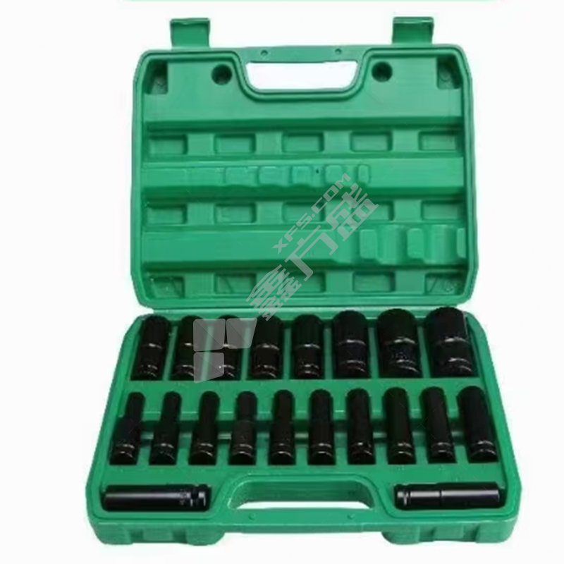 韦德 WAYDE 20件套 电动扳手套筒组套 8-32mm