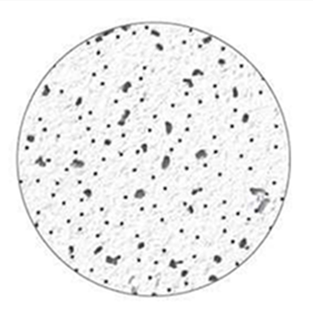 防潮矿棉吸音板 600*600*14mm 满天星 RH95