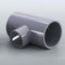 桥东 灰色 PVC-U国标给水正三通 32mm 1.25MPa