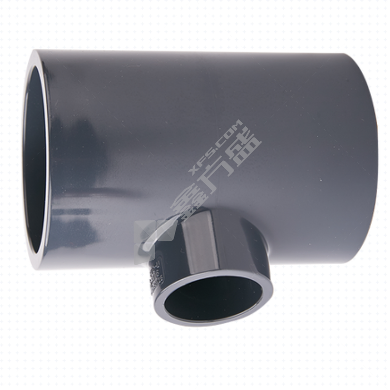 桥东 灰色 PVC-U国标给水异径三通 32*20mm 1.25MPa