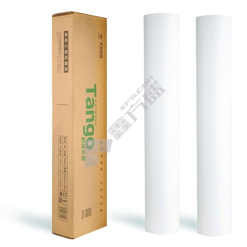 天章 P5118 芯工程绘图纸 5卷/箱 880*50mmm 白色 80g