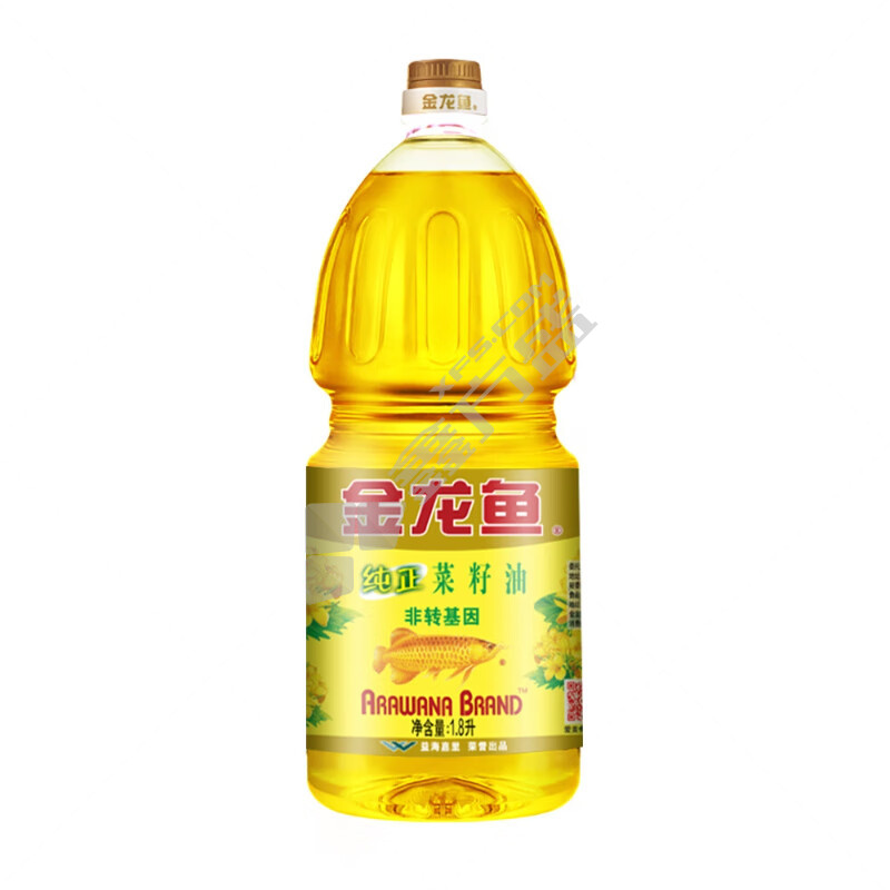 金龙鱼 非转基因纯正菜籽油 1.8L