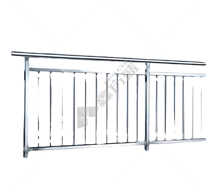 304不锈钢 护栏 横管48*2.5mm，竖管32*2.0mm，间距15cm，单节长1.5m