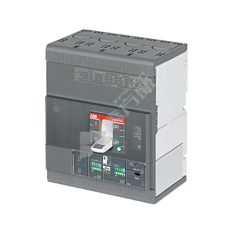 ABB 塑壳断路器附件4P XT1B160 TmD63/630 PmP 4P