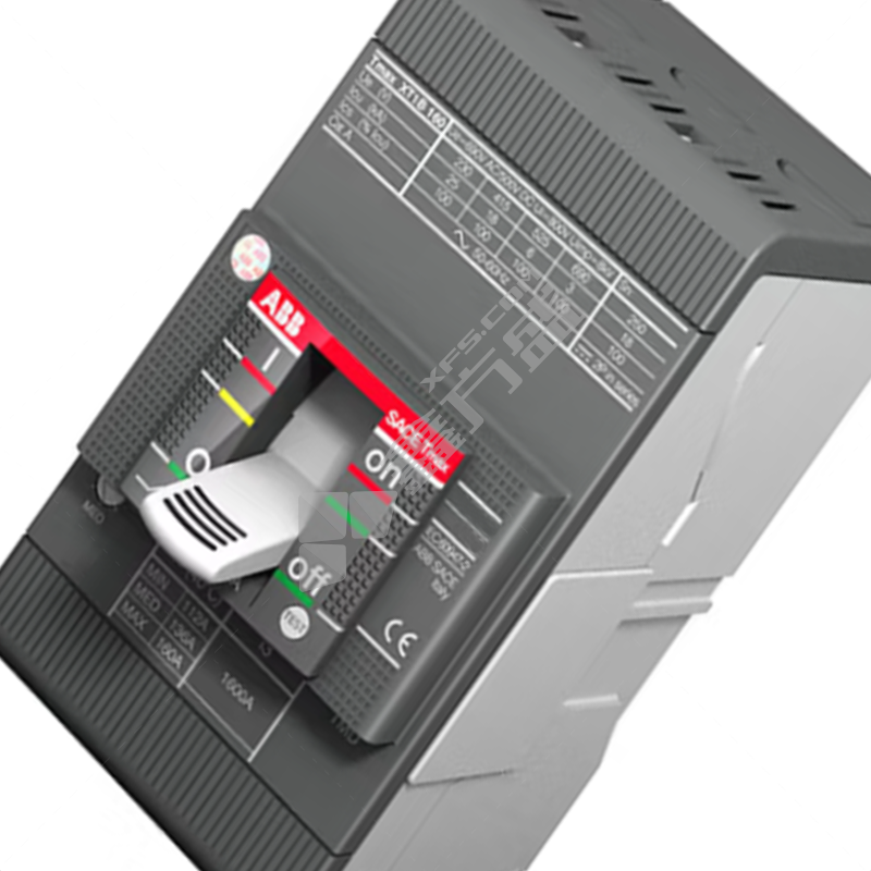 ABB 塑壳断路器附件MOD XT1H160 TmD50/500 PmP 3P