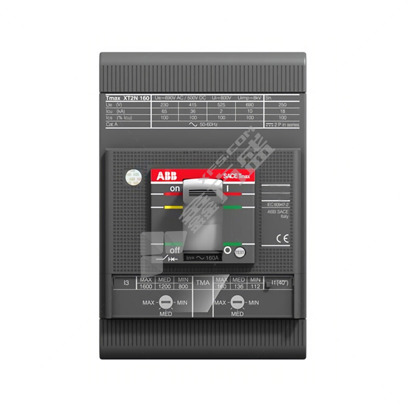 ABB 塑壳断路器附件KIT R XT2H160 mA80/480-1120 FF 3P