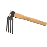 沪洋 青冈木四齿耙 38*15*8.5cm