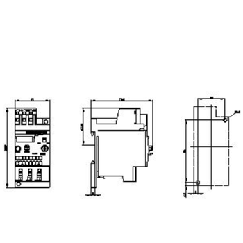西门子 SIEMENS 热过载继电器3RU21161 3RU21161KC1 9-12.5A