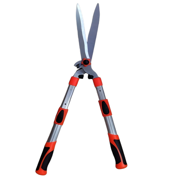 沪洋 加长伸缩两用波浪刃园林剪 23*35cm 直头