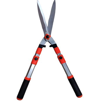 沪洋 加长伸缩波浪刃园林剪 21*38cm 直头