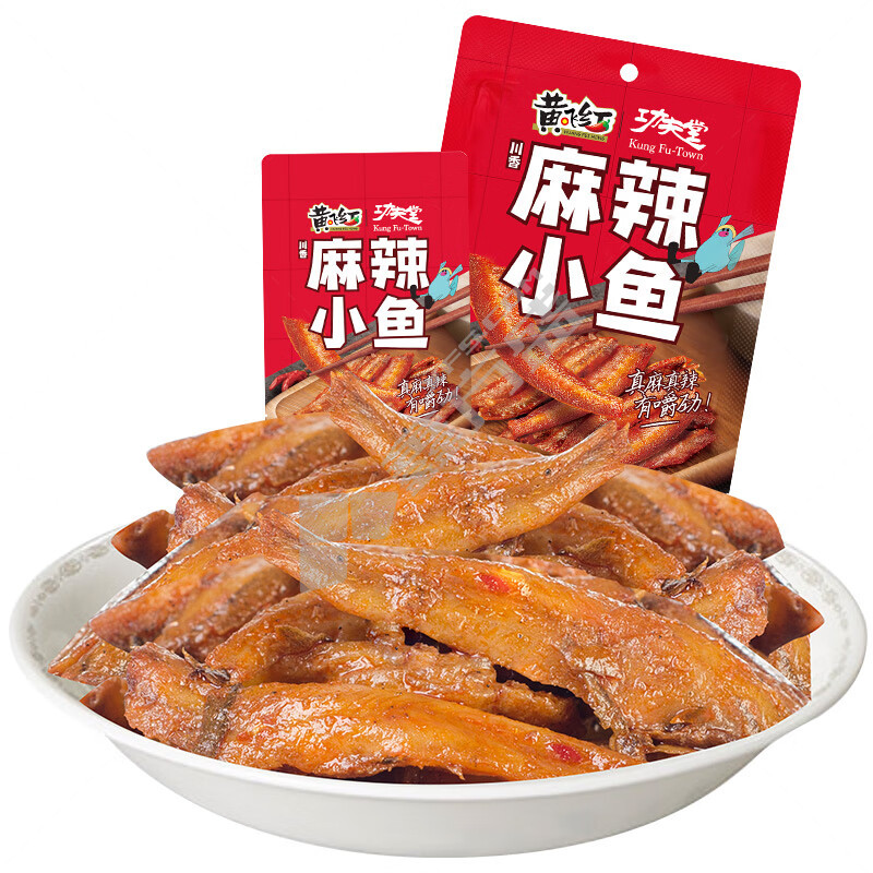 黄飞红 小鱼 60g 麻辣