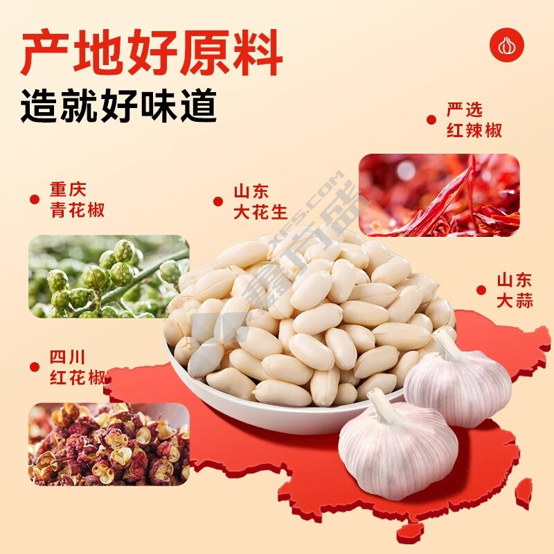 黄飞红 花生 110g 蒜片