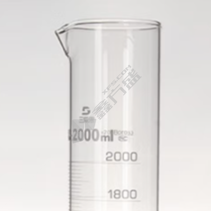 江苏三爱思 玻璃量筒 2000ml C18002L
