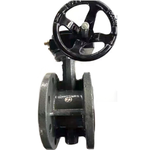 力 304板 钢体蜗轮法兰蝶阀 D341X-16C PN16 D341X-16C 304板-16C-DN150