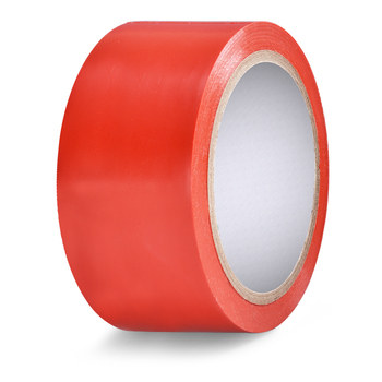 友日久 PVC 地标警示胶带 48mm*18m*0.13mm 红色