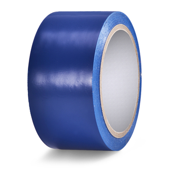 友日久 PVC 地标警示胶带 48mm*18m*0.13mm 蓝色