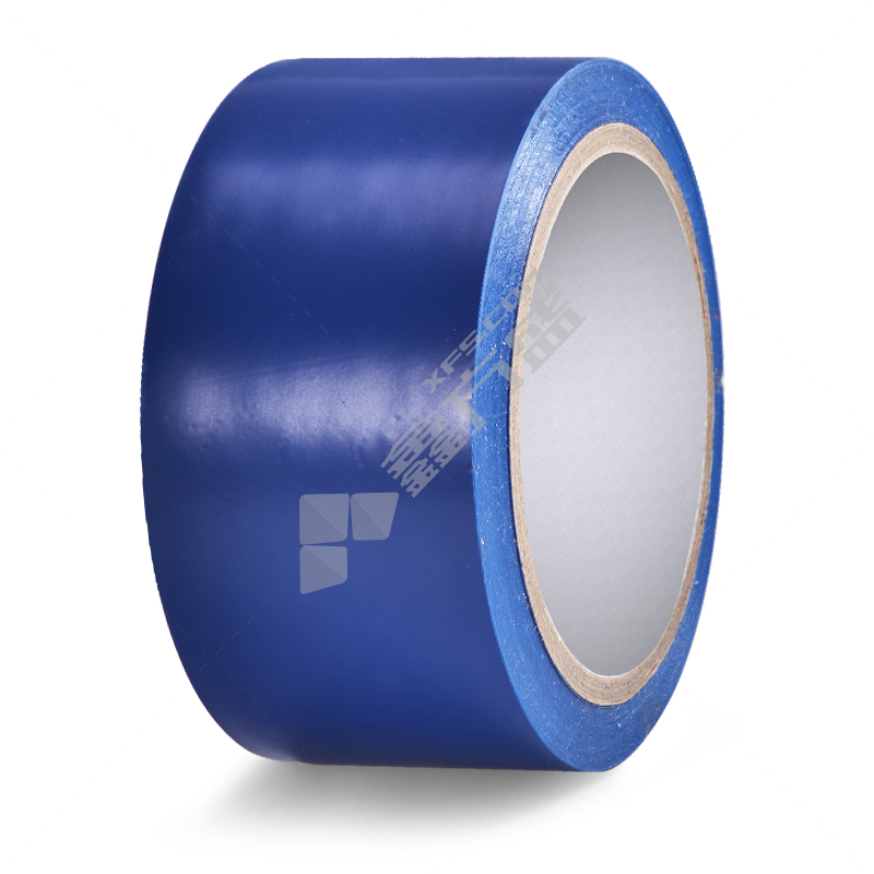 友日久 PVC 地标警示胶带 48mm*18m*0.13mm 蓝色