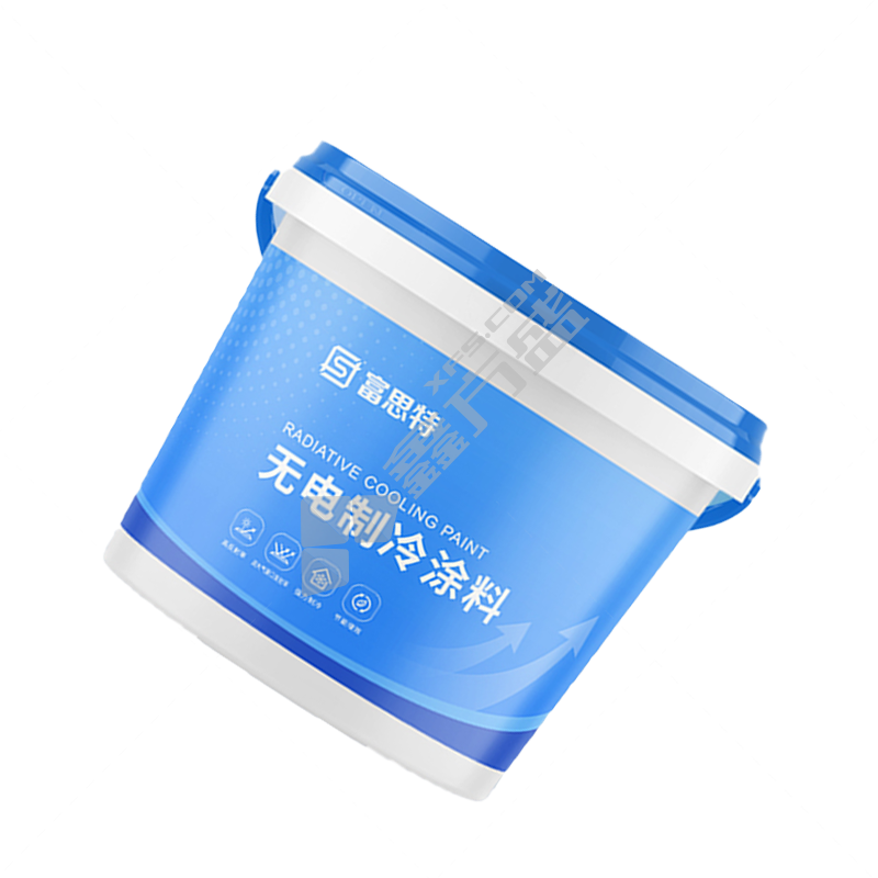 富思特 无电制冷涂料（混凝土基层） 中间漆22kg 白色