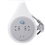 公牛 新国标迷你线盘 802（F） 10m 1位10A两孔+2位10A五孔 250V