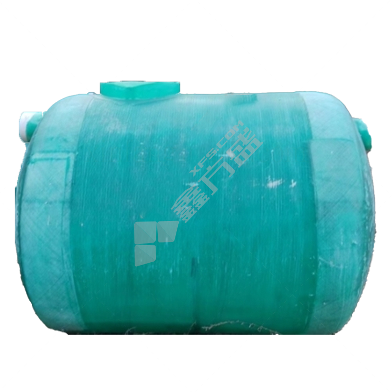 绿色 玻璃钢化粪池 60立方 8mm 3200*7500mm