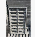 正威 不带孔重型复合材料沟盖板 400*600*50mm/灰色/14kg/2吨/单篦