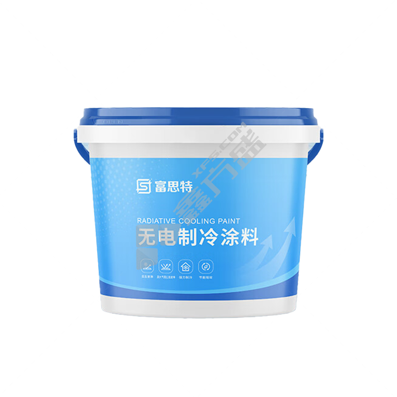 富思特 无电制冷涂料（SBS防水卷材基层） 中间漆20kg 白色