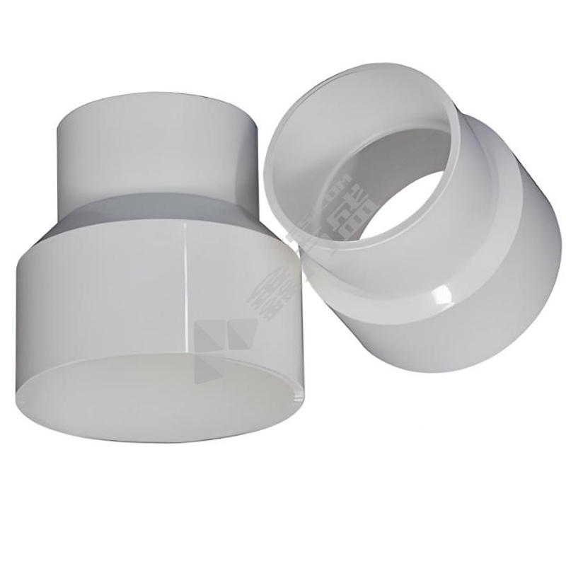 HOMSO 雄塑 PVC排水异径直通 50*40mm