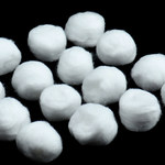 华鲁 00403A 脱脂棉球 0.3g/粒 优级 500g/包