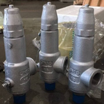 恒华 316不锈钢 外螺纹 全启式 弹簧安全阀 A22Y-16R DN25 0.25-0.4MPa