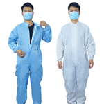 赫力斯 百级真空连体防静电工作服 3XL 绿色 2.5mm 网格布