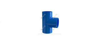 联塑 蓝色 PVC-U给水正三通 32mm/1.6mpa