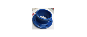 联塑 蓝色 PVC-U给水法兰含法兰套 110mm/1.6mpa/8孔
