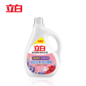 立白 超洁薰衣香洗衣液  3kg 薰衣草与红山茶花