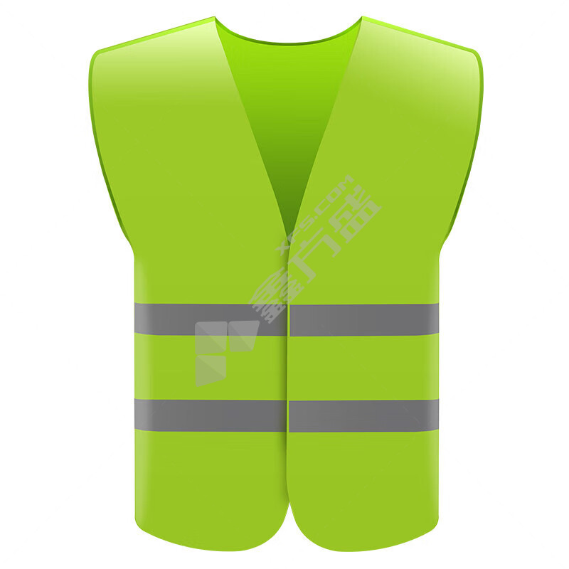 赫力斯 魔术贴款反光马甲 均码 黄色