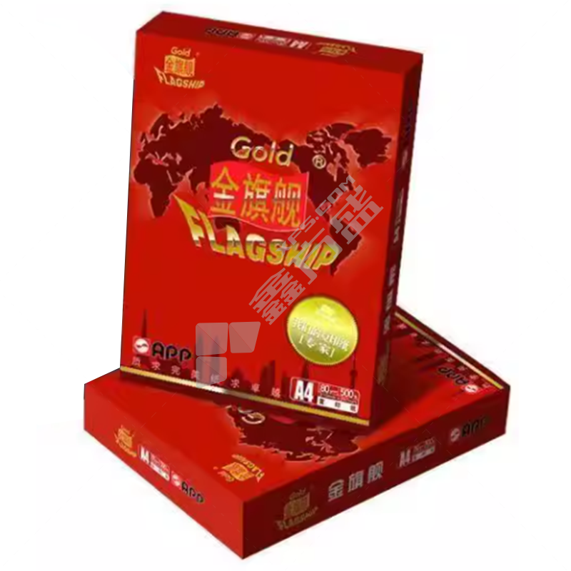APP 金旗舰箱装A3复印纸 80g 500张/包 5包/箱 A3