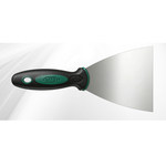 赫力斯 镜面塑柄不锈钢油灰刀 092004 4寸100mm