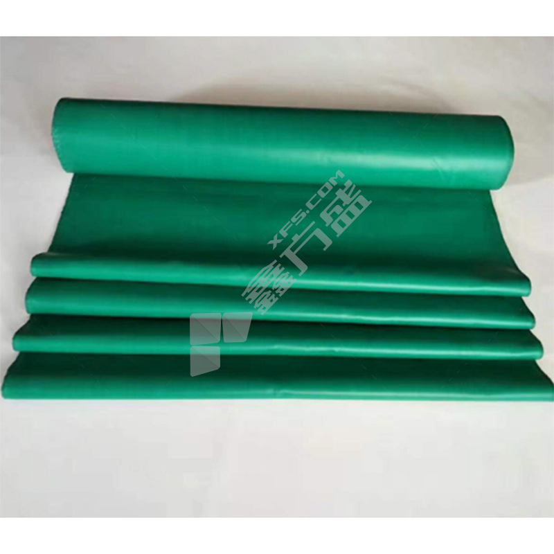 峰塑 PVC 高强刀刮苫布 6*4m 绿色 500g