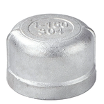 ZNSN 304 不锈钢圆管帽 6分