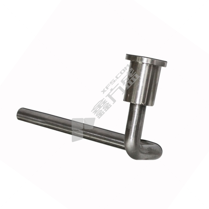 316L不锈钢 左右双弯型高铁接地端子 M16 右型