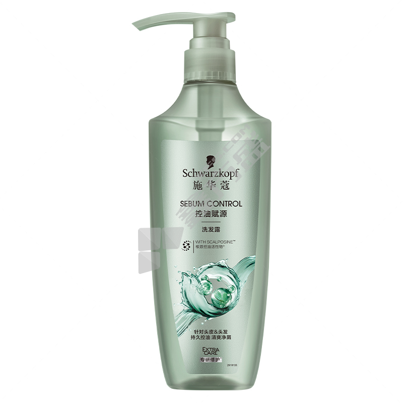 施华蔻 控油赋源洗发露 水调柑橘 600ml