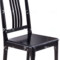 臻远 ZY3110420 实木餐凳 430*440*950mm 黑色