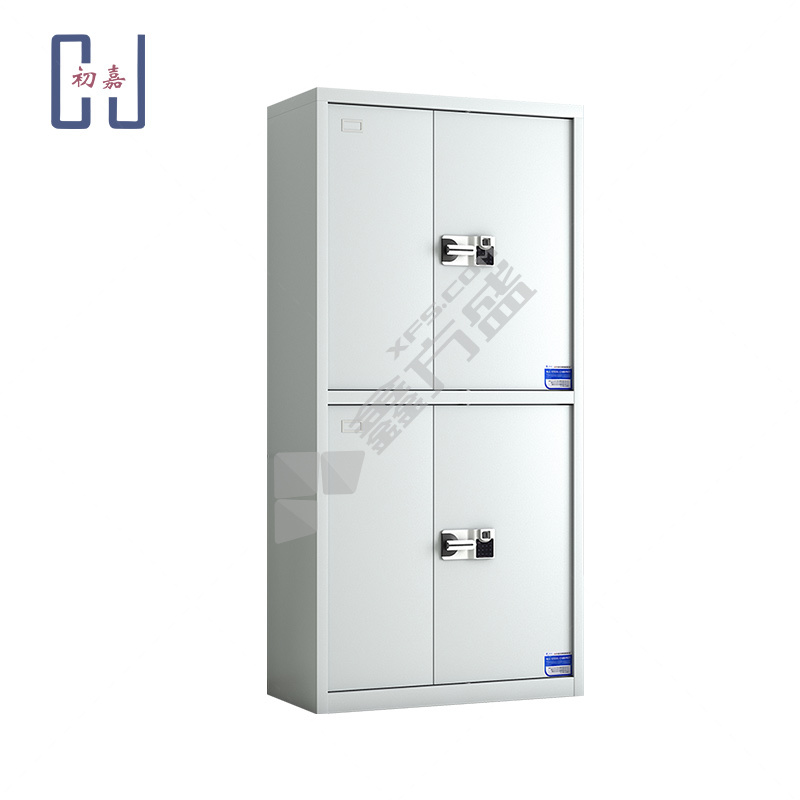 初嘉 BMG-06 防盗智能锁指纹保密柜 900*430*1850mm 灰白色