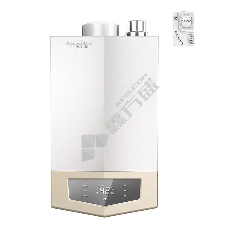 A.O.史密斯 JSQ48-MJSX 燃气热水器 24L 二级能效 白金色 48.0kW