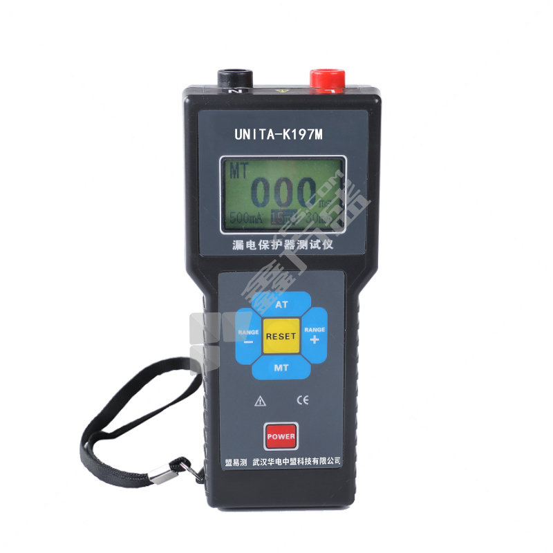 盟易测 UNITA-K197M 漏电保护器测试仪 AC 250V以下 ±0.5%