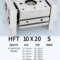 谦华智科 HFT系列 宽阔型大口径开口平行 手指气缸 HFT20×100S 20mm 100mm 带磁石