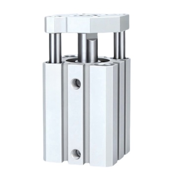 谦华智科 CQMB系列 薄型三轴三杆带 导杆气缸 CDQMB40×5 40mm 5mm