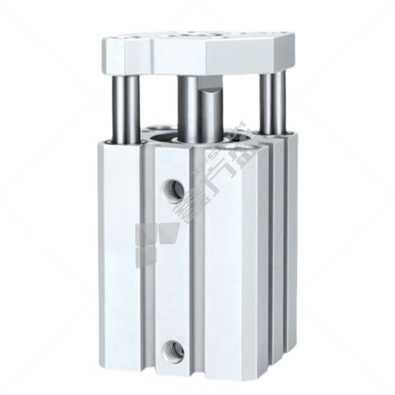 谦华智科 CQMB系列 薄型三轴三杆带 导杆气缸 CDQMB40×5 40mm 5mm