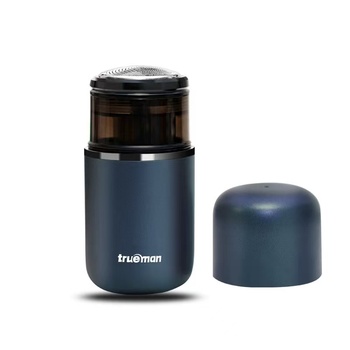 真汉子;TRUEMAN 8011A 全身水洗 便携剃须刀 3个 钢材 约99分钟 黑色